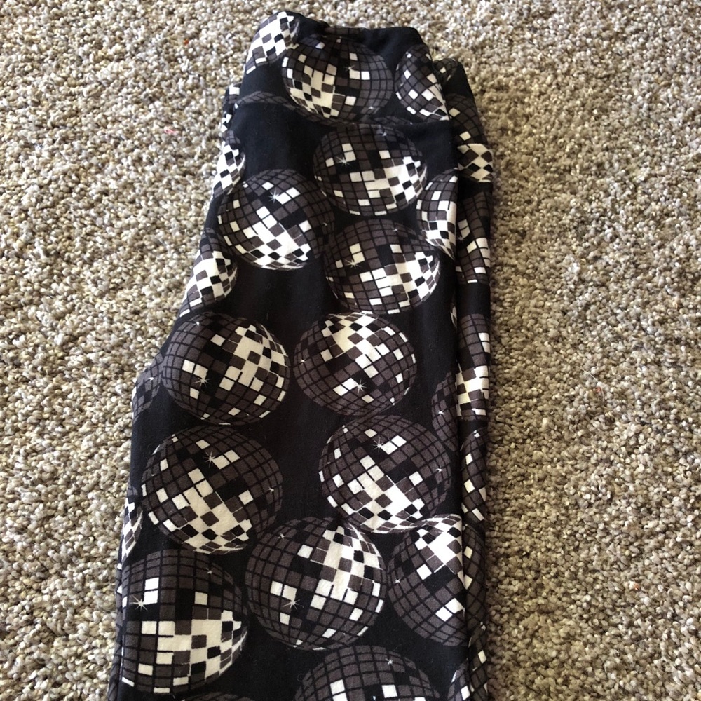 Tween leggings disco balls